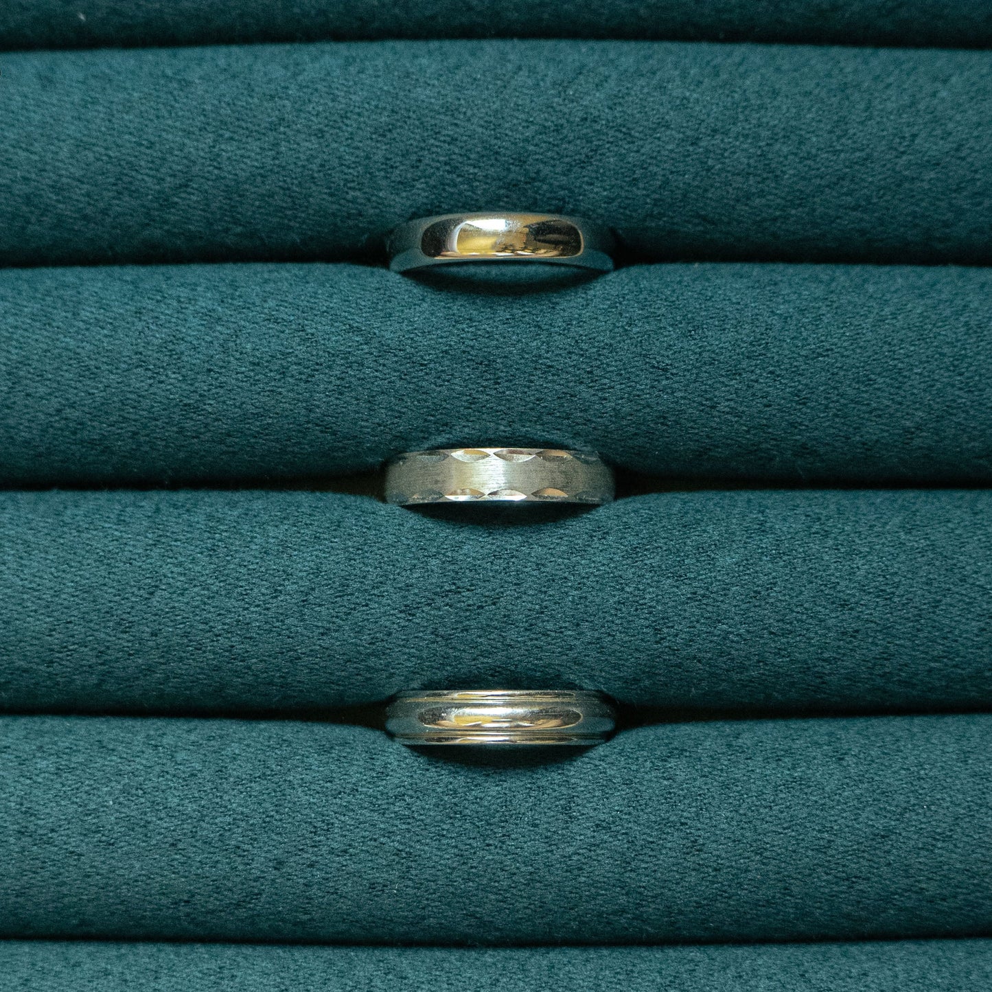 Sterling Band Ring - Ridge