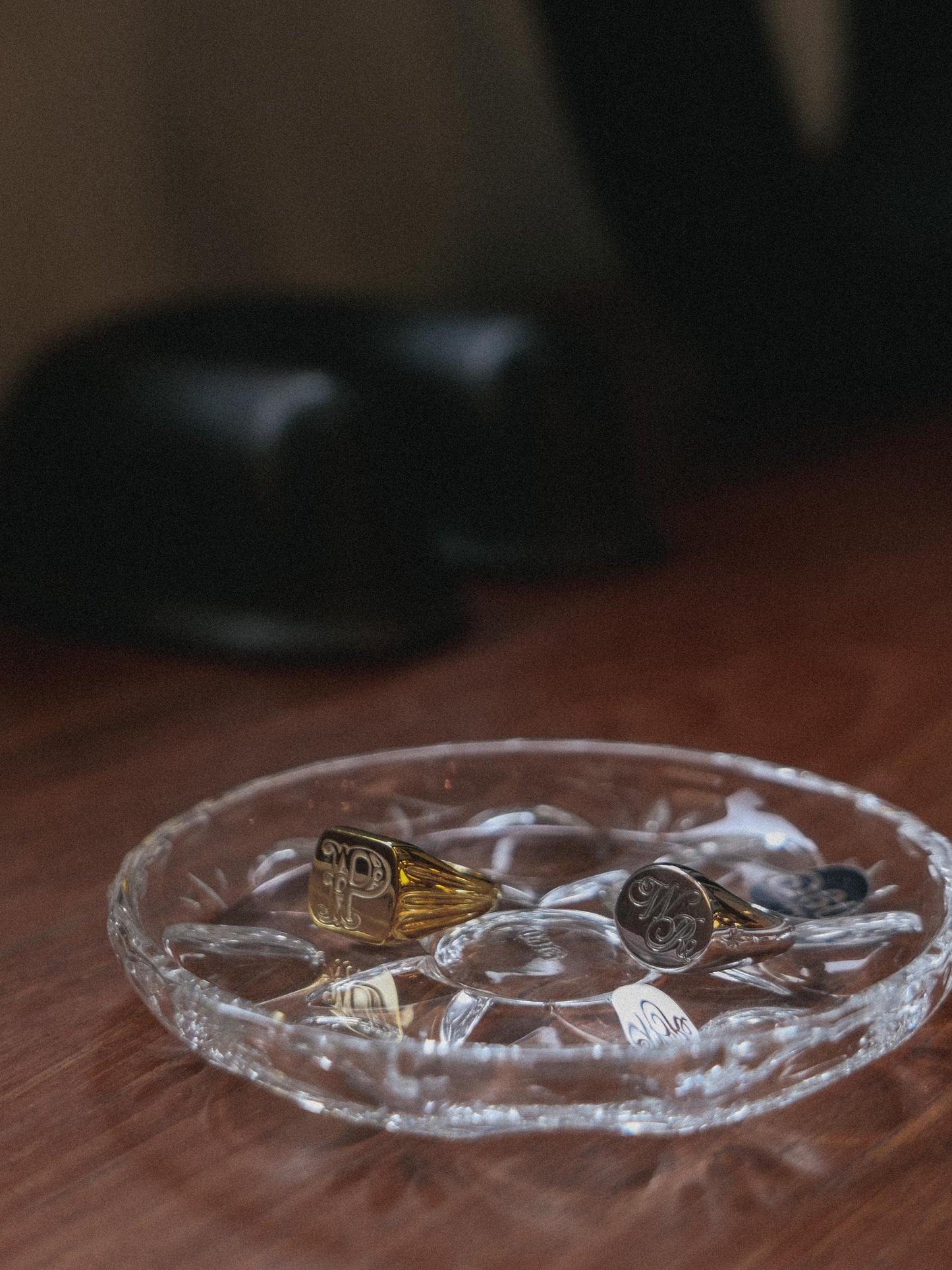 Callisto × PIONEER Sliver Signet Ring “The Barrel”