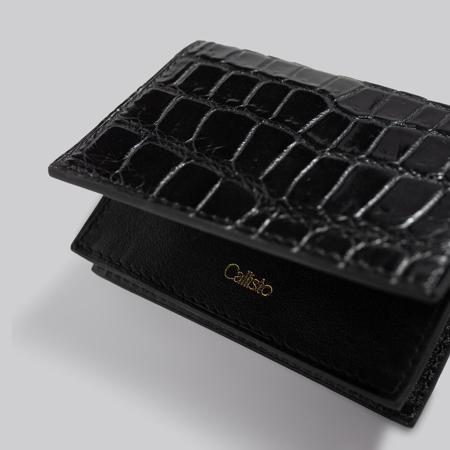 Alligator Cardcase Black