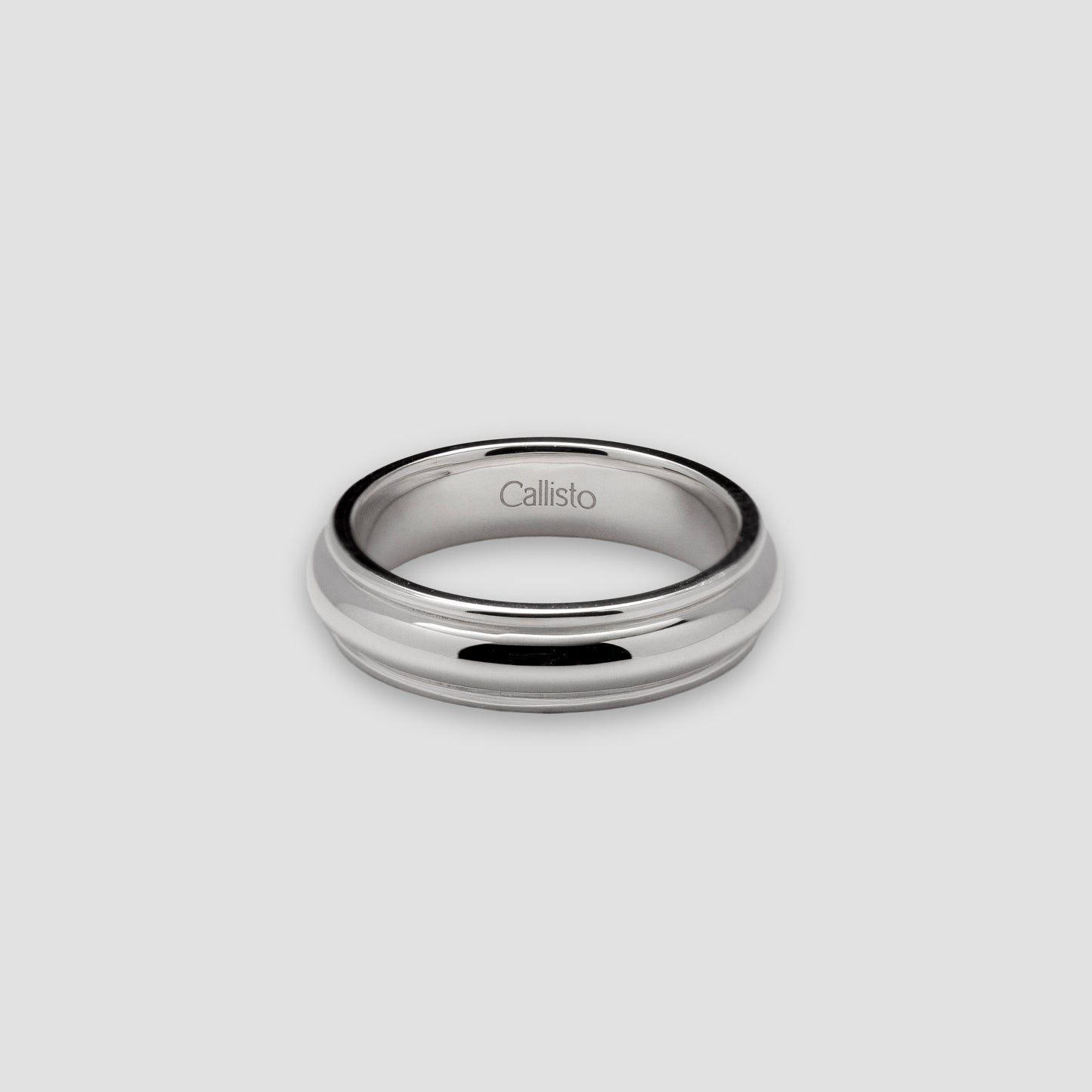 Sterling Band Ring - Ridge