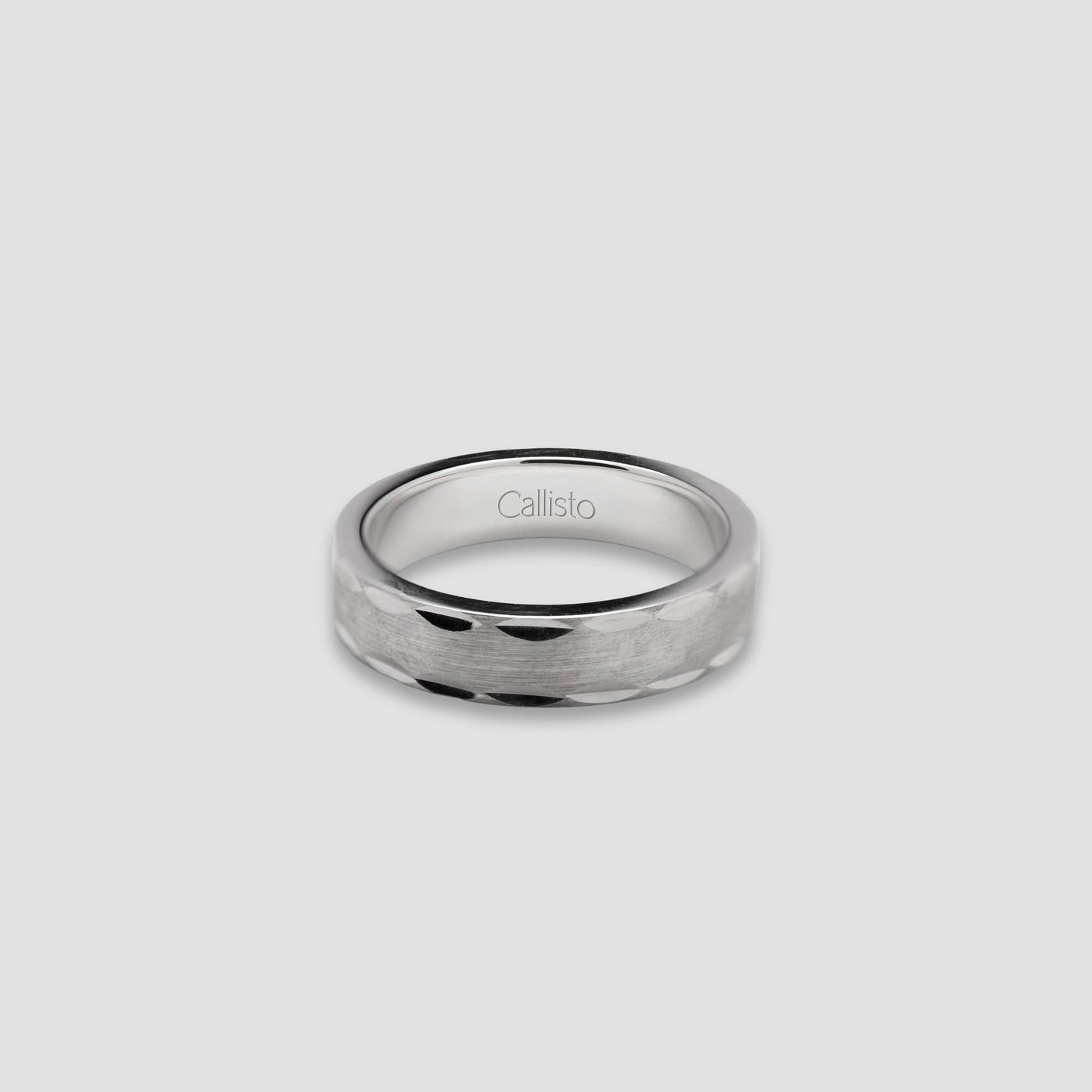 Sterling Band Ring - Wave