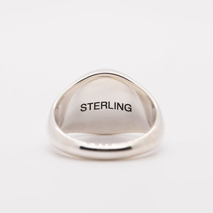 Sterling Signet Ring Square