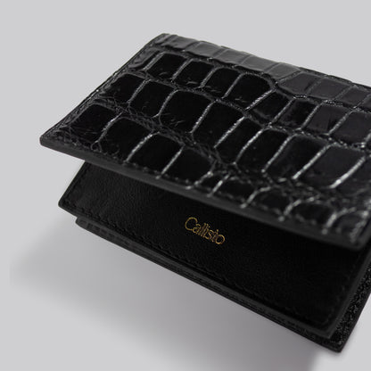 Alligator Cardcase Black