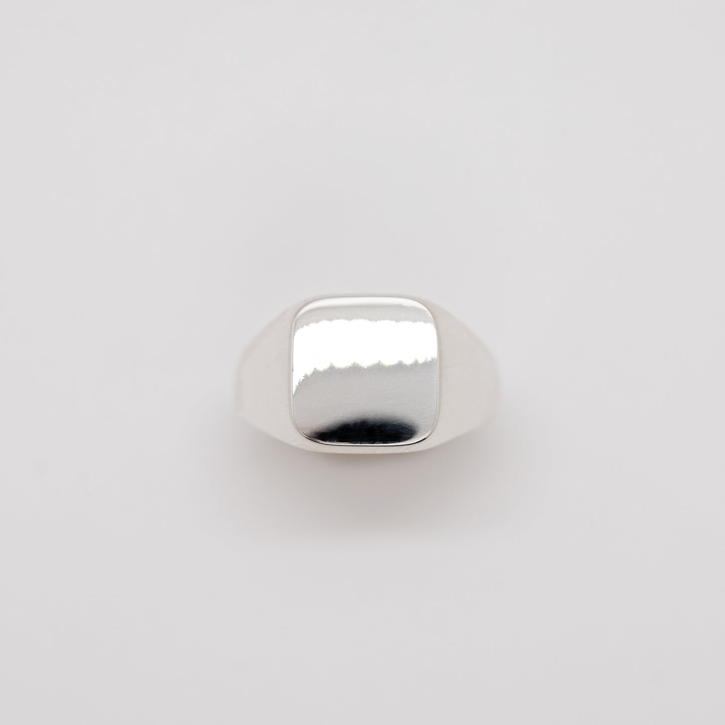 Sterling Signet Ring Square