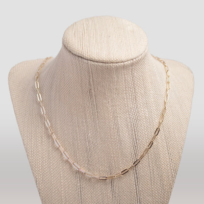 Gold Anelli Necklace