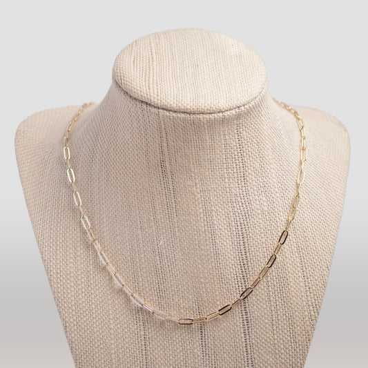 Gold Anelli Necklace