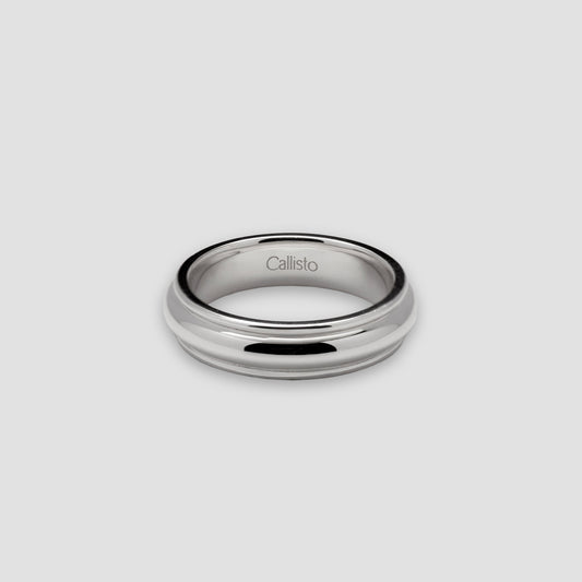 Sterling Band Ring - Ridge